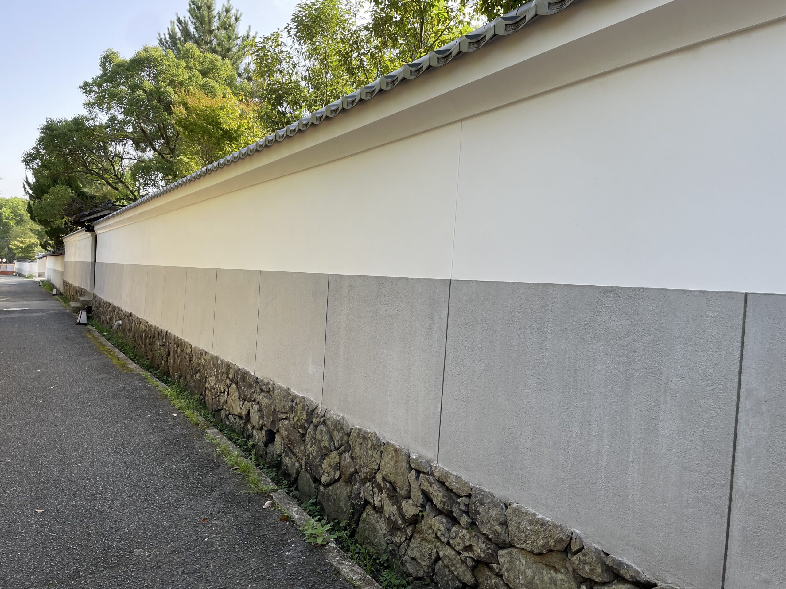 奈良公園　吉城園周辺地区土塀修景工事(吉城園周辺地区整備事業(社会資本)(都づくり)他)
